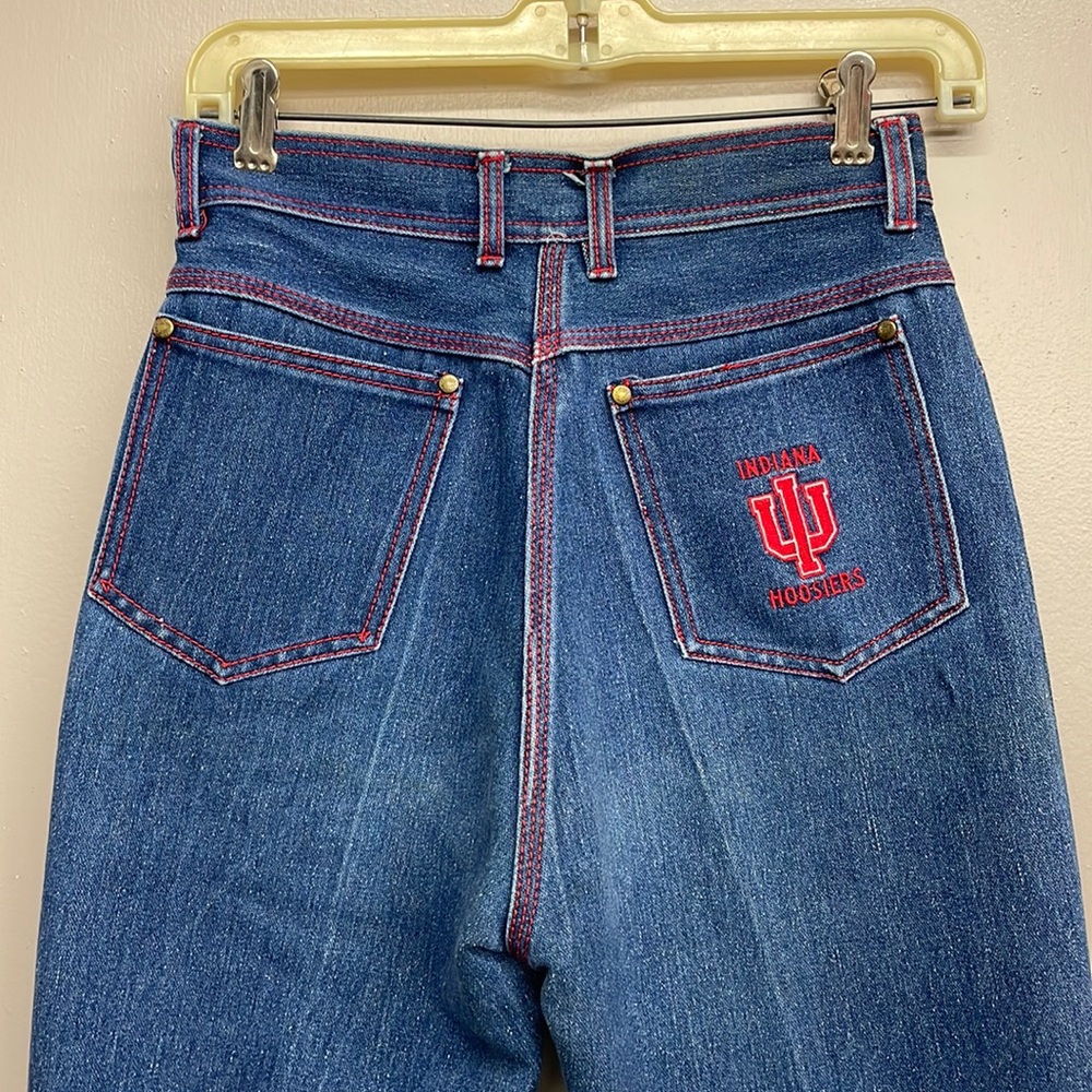 VINTAGE IU INDIANA UNIVERSITY HOOSIER JEANS